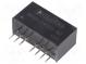 Prevodník  DC/DC  3W  Uvst 18÷36V  Uvýst 5VDC  Uvýst2 -5VDC  SIP8