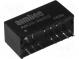 Prevodník  DC/DC  3W  Uvst 18÷36V  5VDC  Ivýst 600mA  SIP8  4,8g