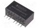 Prevodník  DC/DC  3W  Uvst 18÷36V  15VDC  Ivýst 200mA  SIP8  4,9g