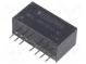 Prevodník  DC/DC  3W  Uvst 36÷75V  12VDC  Ivýst 250mA  SIP8  4,9g
