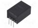 Prevodník  DC/DC  3,25W  Uvst 9÷72V  Uvýst 6,5VDC  Ivýst 500mA