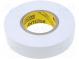 Páska  elektroizolačná  W  19mm  L  20m  Thk  0,19mm  biela  -10÷85°C