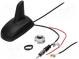 Anténa  SHARK  AM,FM,GPS  DIN,SMB-B  12VDC  Druh  RG174