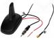 Anténa  SHARK  AM,FM,GPS  DIN,SMA-A  12VDC  Druh  RG174