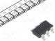 Tranzistor  N-MOSFET x2  unipolárny  30V  3A  730mW  TSOP6