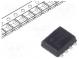 Tranzistor  N-MOSFET  unipolárny  20V  9,6A  3W  DFN8