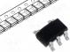 IC  power switch  high-side  2A  Kanály  1  P-Channel  SMD  SOT25