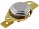 Senzor  termostat  SPST-NC  140°C  16A  250VAC  konektor 6,3mm