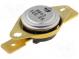 Senzor  termostat  SPST-NC  165°C  16A  250VAC  konektor 6,3mm