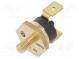 Senzor  termostat  SPST-NC  50°C  16A  250VAC  konektor 6,3mm  ±5°C
