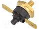 Senzor  termostat  NC  90°C  16A  250VAC  konektor 6,3mm  ±15°C