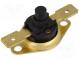 Senzor  termostat  NC  100°C  16A  250VAC  konektor 6,3mm  ±15°C