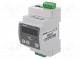 Modul  regulátor  teplota  SSR  DIN  OUT 1  11VDC/25mA  -1999÷9999