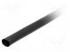 Teplom zmrštiteľná trubička  s lepidlom  3  1  24mm  čierna  rolka
