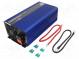 Menič  automobilový DC/AC  1kW  Uvýst  230VAC  11÷15VDC  Pšpič  2kW