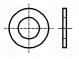 Podložka  guľatá  M1,4  D=3,8mm  h=0,3mm  nehrdzavejúca oceľ A2
