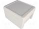 Kryt  univerzálny  X  125mm  Y  151mm  Z  90mm  BOCUBE  ABS  šedá