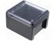 Kryt  univerzálny  X  125mm  Y  151mm  Z  90mm  BOCUBE  polykarbonát