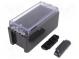 Kryt  univerzálny  X  80mm  Y  191mm  Z  90mm  BOCUBE  polykarbonát