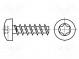 Vrut  2,2x6  Hlavica  valcová  Torx®  TX06  kalená oceľ  Øhlavy  4mm