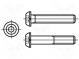 Skrutka  M2x5  Hlavica  guľatá  imbus  oceľ  čiernené  HEX 1,3mm