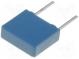 Kondenzátor  polyesterový  10nF  160VAC  250VDC  Raster  5mm  ±10%