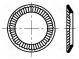 Podložka  kónická  M3  D=5,5mm  h=0,95mm  nehrdzavejúca oceľ A2