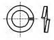 Podložka  perová  M3  D=6,2mm  h=0,8mm  oceľ  Povlak  zinok  BN  760