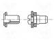 Nitovacia matica  M4  oceľ  Povlak  zinok  BN  4575  L  10,75mm