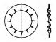 Podložka  kónická  M4  D=8mm  h=1,85mm  pružná oceľ  DIN  6798V