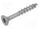 Vrut  do dreva  4x30  Hlavica  kužeľová  Torx®  TX20  kalená oceľ