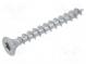 Vrut  do dreva  4x35  Hlavica  kužeľová  Torx®  TX20  kalená oceľ