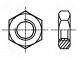 Matice  šesťhranná  M5  0,8  oceľ  Povlak  zinok  H  2,7mm  8mm