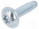 Vrut  do kovu  5x20  Hlavica  guľatá  Torx®  TX25  kalená oceľ