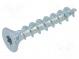 Vrut  do dreva  5x30  Hlavica  kužeľová  Torx®  TX20  kalená oceľ