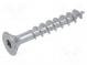 Vrut  do dreva  5x35  Hlavica  kužeľová  Torx®  TX20  kalená oceľ