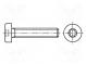 Skrutka  M6x8  Hlavica  valcová  Torx®  oceľ  zinok  TX30