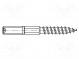 Vrut  do dreva  8,75x80,M10  Hlavica  bez hlavy  Torx®  TX25  oceľ