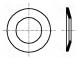 Podložka  kónická  M8  D=18mm  h=1,4mm  nehrdzavejúca oceľ A2