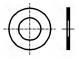 Podložka  guľatá  M8  D=14mm  h=0,5mm  oceľ  Povlak  olejovaná