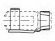 Poistný čap  oceľ  BN  484  L  32mm  Øpriem  8mm
