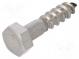 Vrut  do dreva  8x35  Hlavica  šesťhranná  nie je  13mm  DIN  571