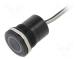 Prepínač  kapacitný  pol  2  SPST-NC  0,01A/12VDC  IP68  ON-(OFF)