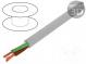 BITNER S30106 Vodič  BiT LiYY  3x0,75mm2  netienený  300/300V  Cu  lanko  sivá