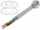 BITNER S32873 Vodič  BiT LiHCH  6x0,5mm2  LSZH  sivá  300/300V