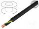 BITNER S66263 Vodič  BiT 1000 FR  5G2,5mm2  netienený  0,6/1kV  Cu  lanko  čierna