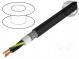 BITNER S66595 Vodič  BiT 1000 CY FR  3G1mm2  PVC  čierna  0,6/1kV