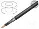 BITNER SB2493 Vodič  BiT 500 (ST) BLACK FR  2x1,5mm2  tienené,Al-PET fólia