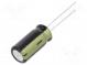 Kondenzátor  elektrolytický  THT  4,7uF  400VDC  Ø10x20mm  ±20%