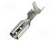 Faston  plochý  2,8mm  0,5mm  samica  0,5÷1,25mm2  krimpovacie
